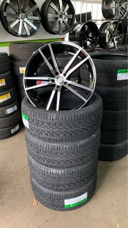 22 INCH WHEELS AND TIRES‼️‼️5X115👌CHARGER AND CHRYSLER💯☎️