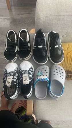 Lot of toddler shoes Adidas, Nike, Vans