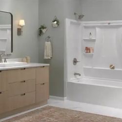 Delta Classic 500 60in X 32in Alcove Deep Soaking Bathtub Left Drain