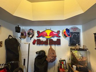 Red Bull home decor