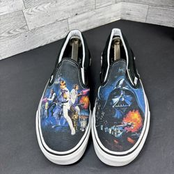 Vans x Star Wars Classic Slip On A New Hope Size 10 VN0XG8DJK RARE