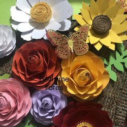 Hand Made Paper Flower For Decir Or Events