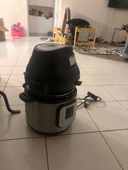 Insta pot (with air fryer mod)