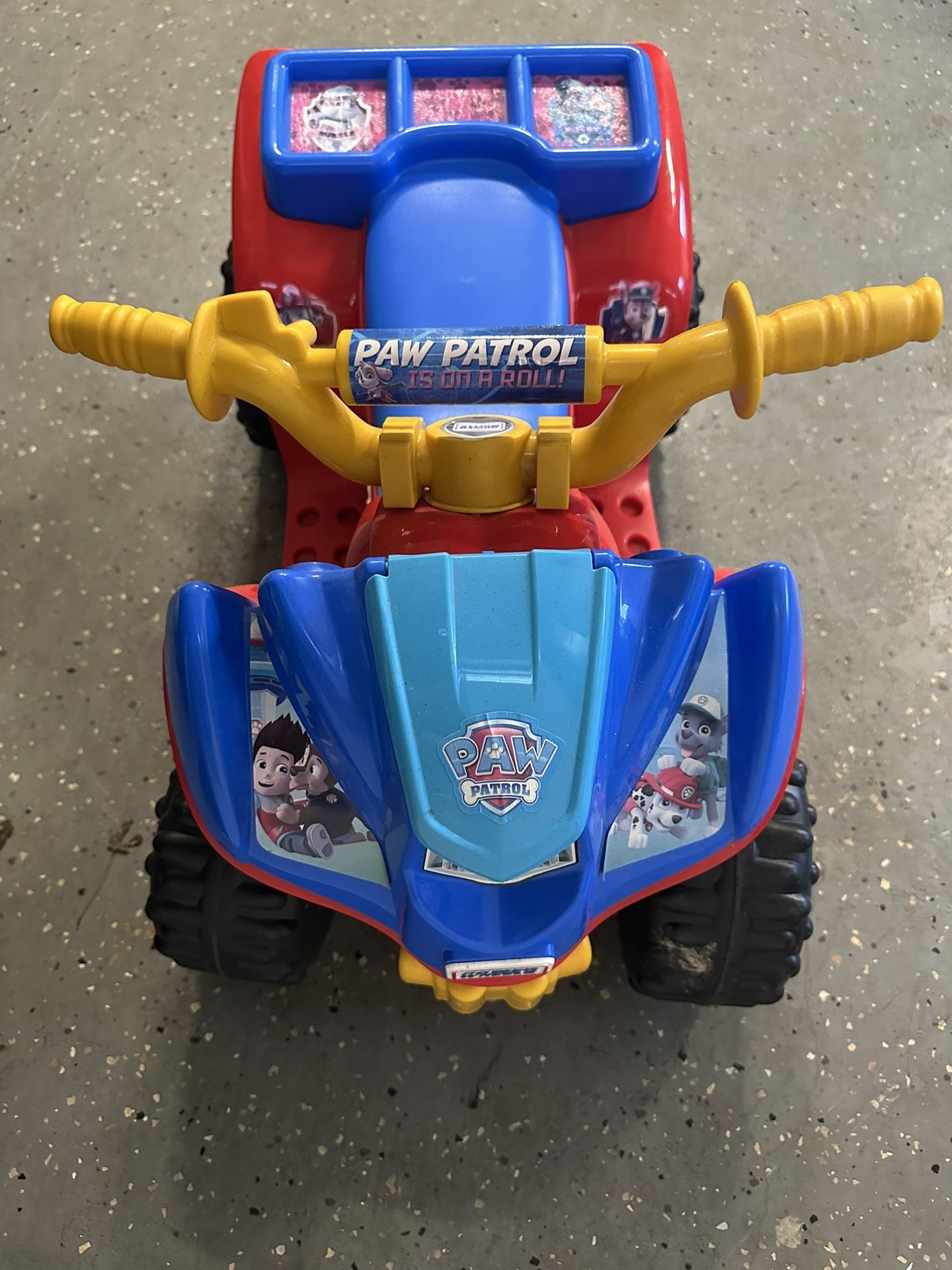 Paws Patrol Power Wheel