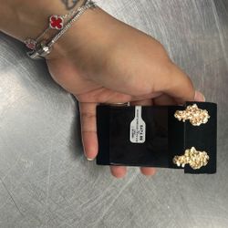 Raw Nugget Earrings