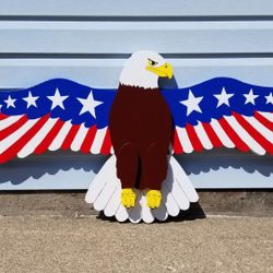 Stars and stripes eagle