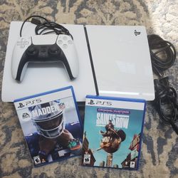 Playstation 5 w/ 2 Games