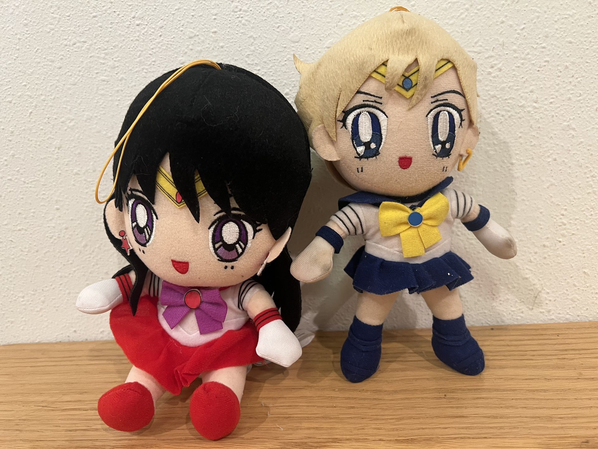 Sailor Moon Great Eastern Entertainment Sailor Uranus Sailor Mars Plush