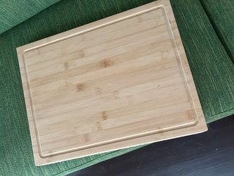 IKEA Butcher Block Wooden Cutting Board Unused Bamboo 14x18 inches