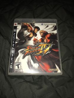 Ps3 game Street Fighter 4