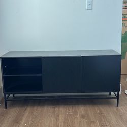 Black Entry Table/ Console Tv Stand 