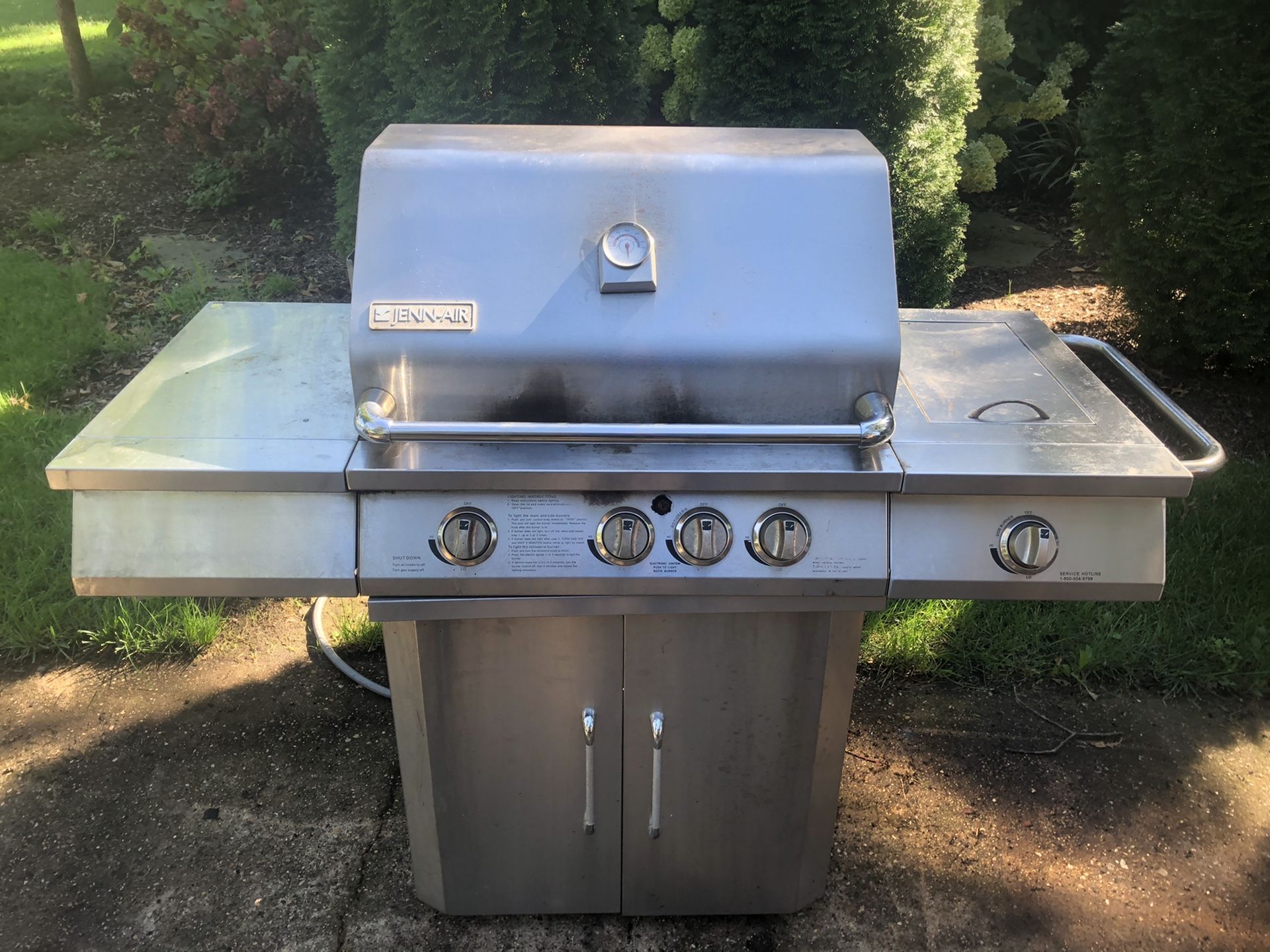 Jenn air 5 burner grill discount