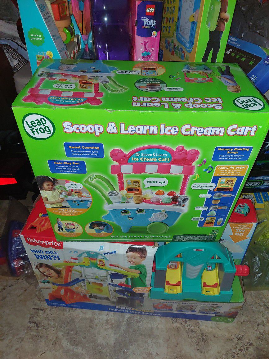 Scoop And Learn Ice Cream Cart