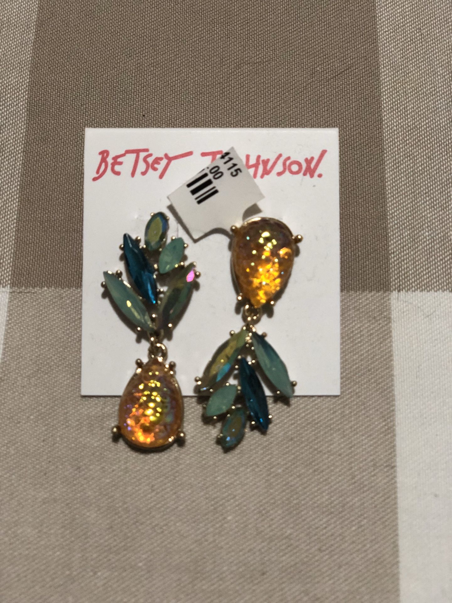 Betsy Johnson NWT Earrings