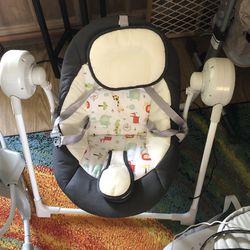 Electric Portable Baby Swing