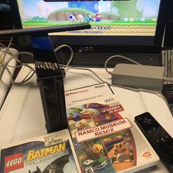 Nintendo Wii ~ 3 Games ! ~ Super Mario Bros !