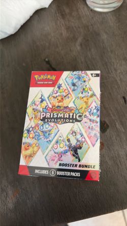Pokemon TVG Scarlet & Violet Prismatic Booster Bundle