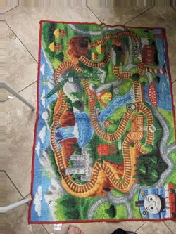 Train rug $5