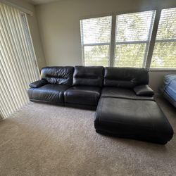 Leather Sectional Couch