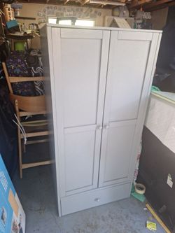 New 57x28x21  modern  Grey wardrobe