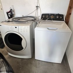Like New GE Washer and Kenmore Elite Gas Dryer