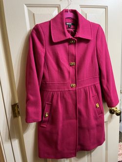 DKNY Pink Coat Sz 0