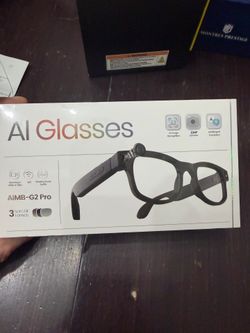 AIMB-G2 Al Smart Glasses NEW/ SEALED Set Of 3. Lenses
