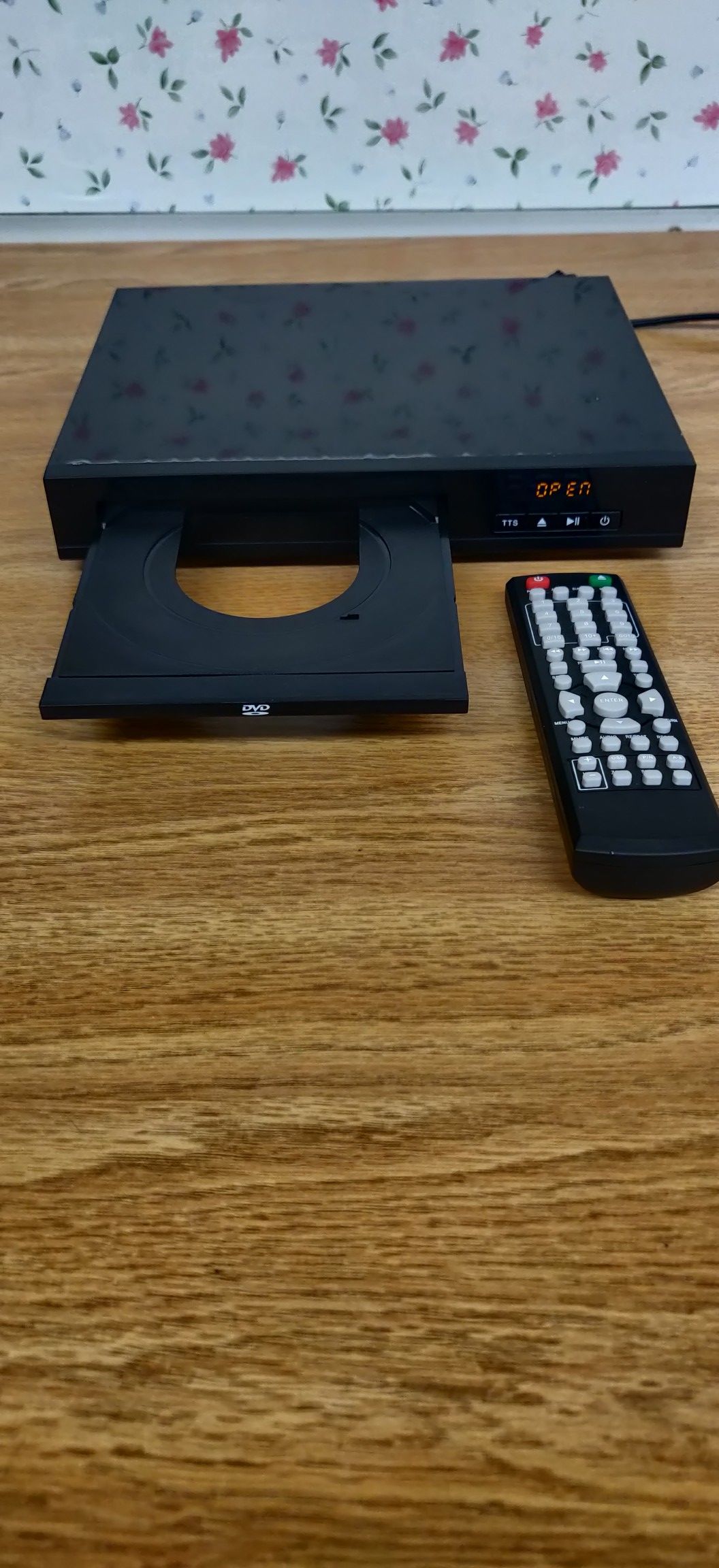 Onn DVD player with remote