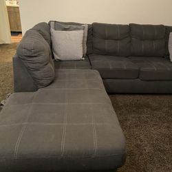 Grey Comfortable Couch