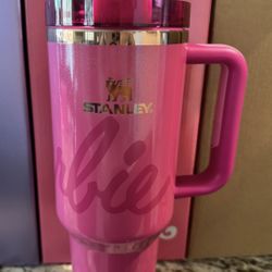 40 oz Limited Edition Barbie Stanley Tumbler 
