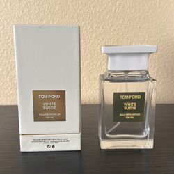 Tom Ford White Suede