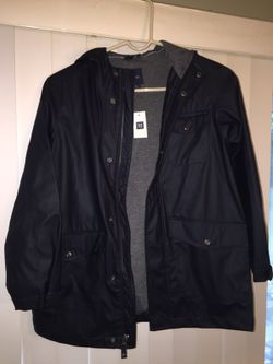 New gap rain jacket xl size 12