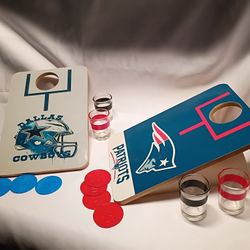 Personalized Table Top Coinhole Cornhole Game