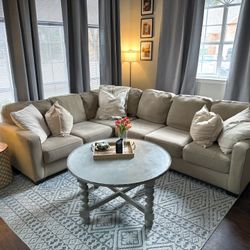 Like-New Nebraska Furniture Mart Sectional – 92” x 114” – $600 OBO