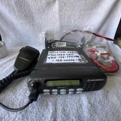 Motorola CDM1550LS + VHF Mobile Radio 40 Watts