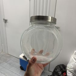 Large Solid Mason Jars w/ Screw On Lids