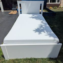 Twin Size Bedframe, Dresser, Vanity