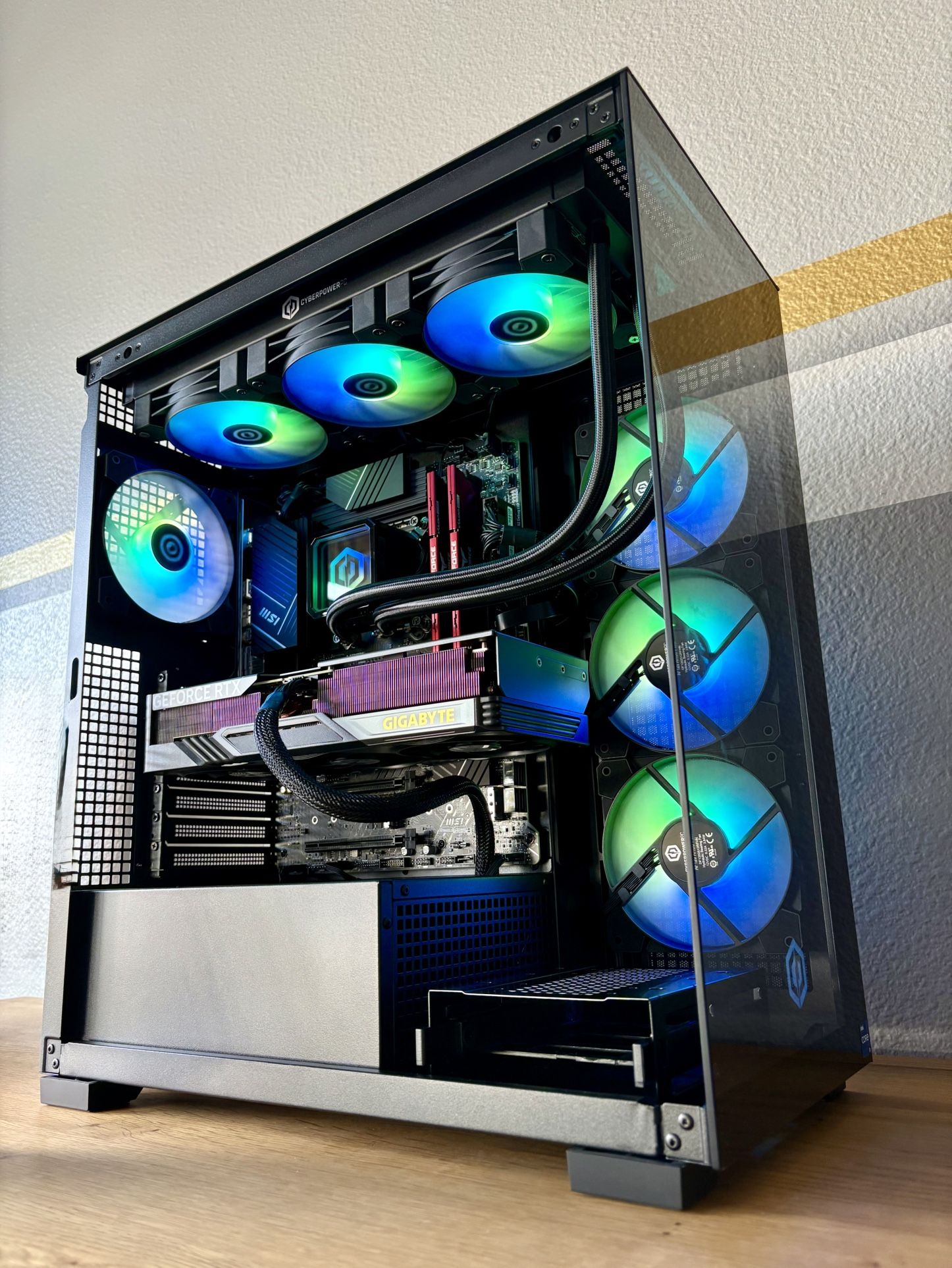 Gaming PC by AREA-51 Custom Built🕹Full RGB Set,Intel i9/32GB RAM/2TB🖥1 Yr Wrnty‼️ RTX 4070 Super GPU💥 $0Down Finance Now✅