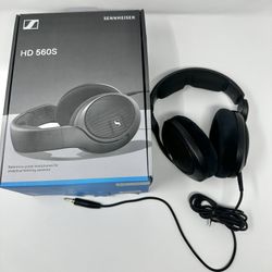 Sennheiser Black HD 560S Wired Headphones