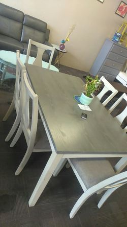 7 pcs dining set