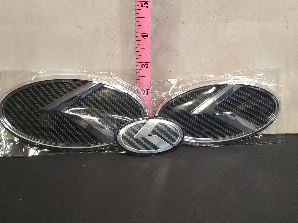 @CHV. #9. FRONT REAR AFTERMARKET EMBLEM FOR KIA RIO OPTIMA