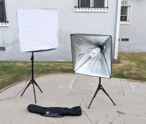 Portable Photography Lightbox Set Of 2