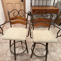 2 Unique Barstools 
