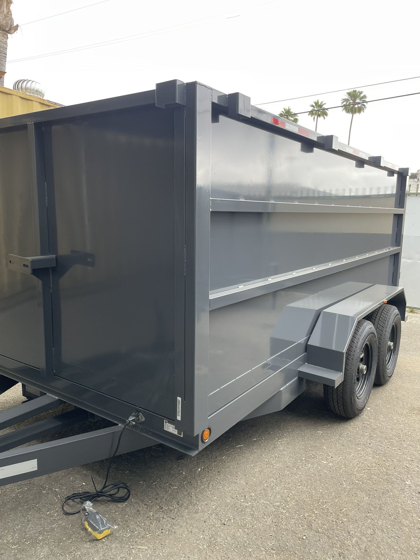 Smooth Finish Dump Trailer