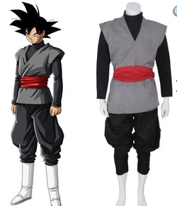 Dragon Ball Super Goku Black Cosplay Costume Size S
