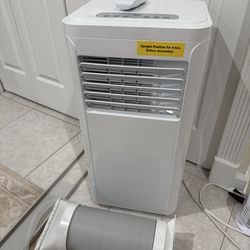 ZAFRO 8,000 BTU Portable Air Conditioners, 4 Modes Portable AC Unit Built-in Cool/Dehumidifier/Fan/Sleep, 24Hrs Timer, for Bedroom/Indoor Rooms