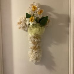 Easter wreath cross