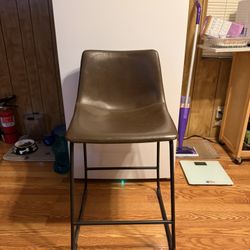Leather Bar Stool