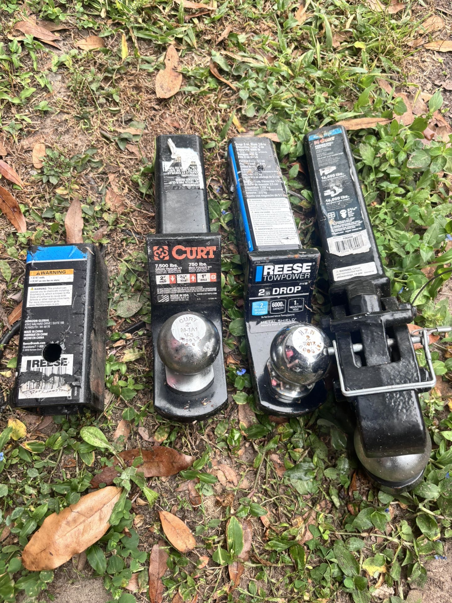 Curt And Reese Hitches And Sleeve 