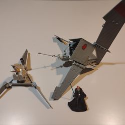 T 16 skyhopper with Mara Jade action figure lot